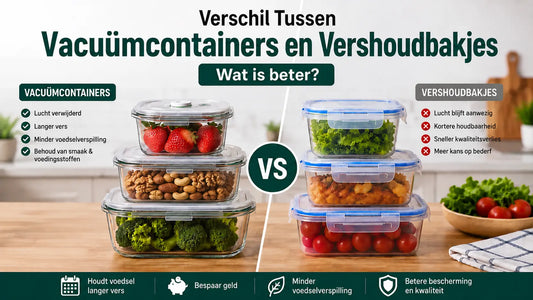 Vacuümcontainers en Vershoudbakjes