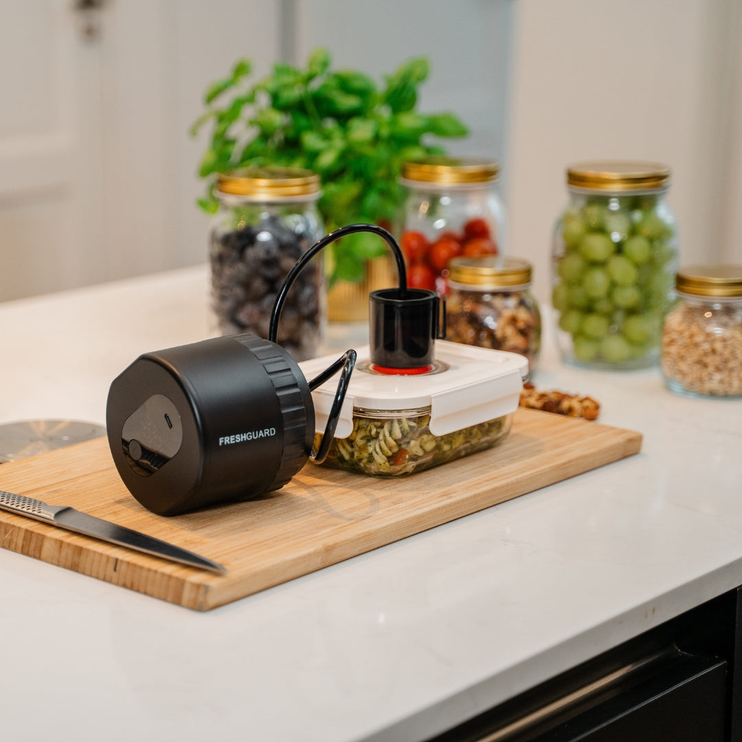 Glazen vacuüm vershoudbak