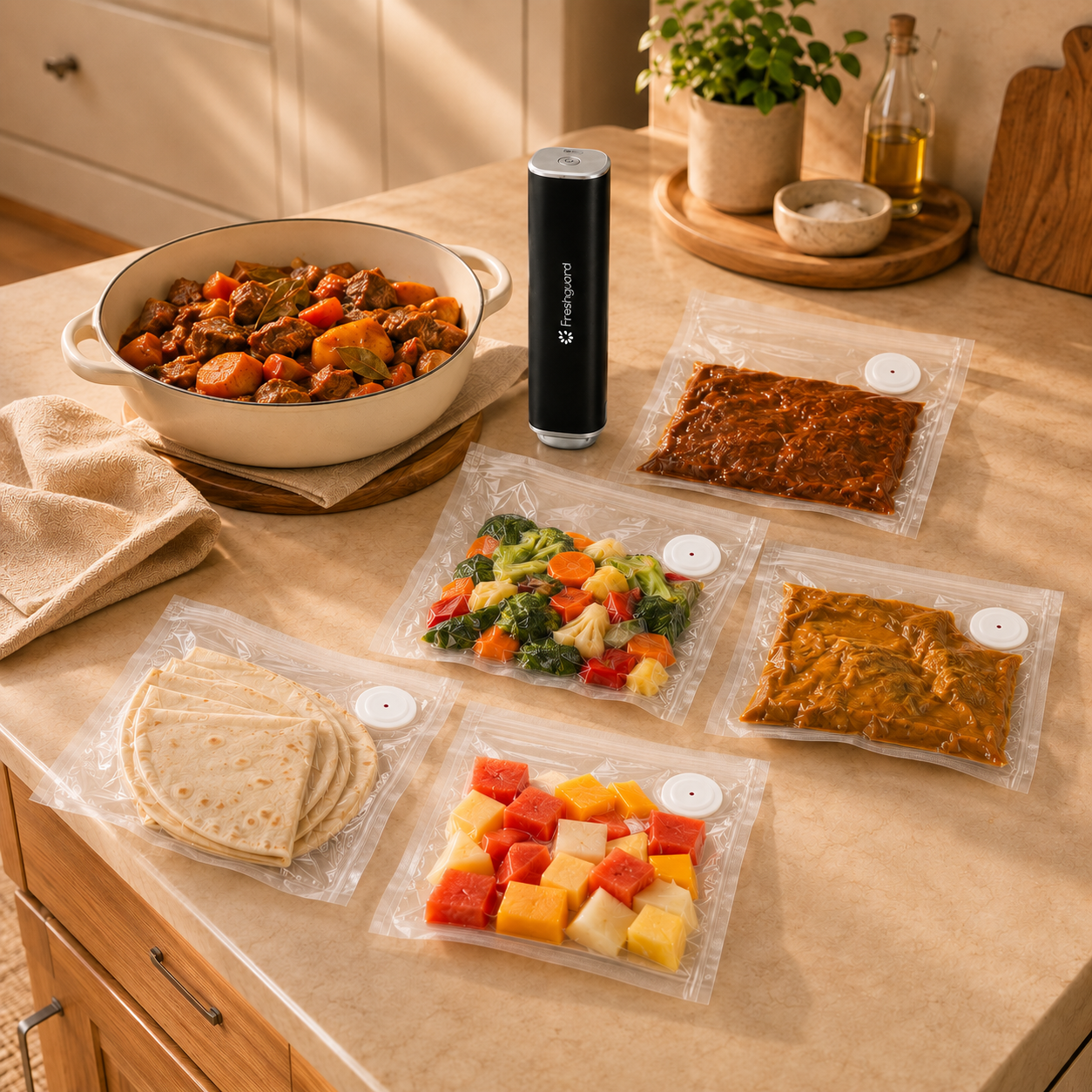 Freshguard™ GO - Prep & Freeze Systeem