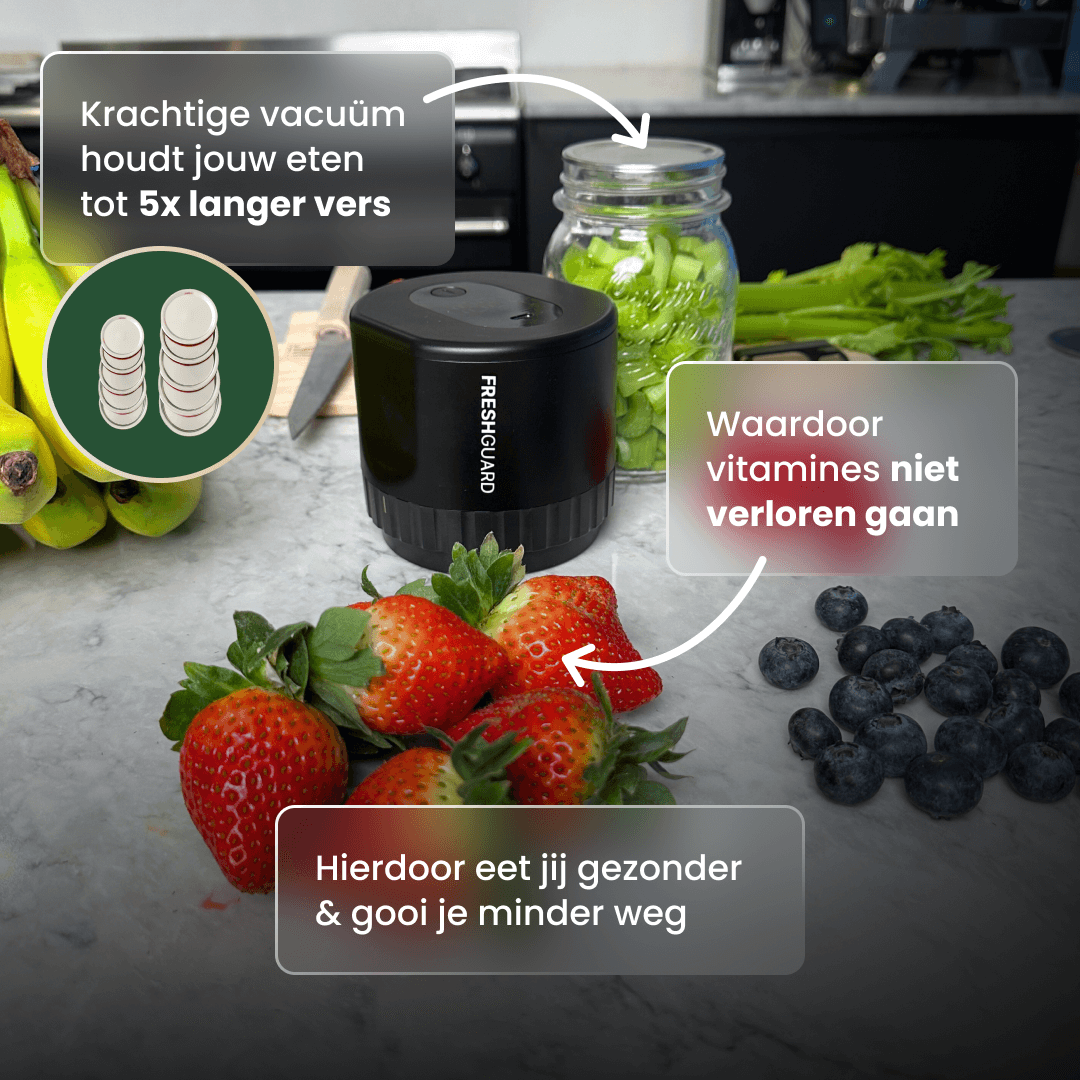 Freshguard™ Vacuümsealer - Houd je eten langer vers